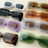Trendy Small Square Jelly Sunglasses, Retro Style_Cwasg0074