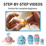 DECORATION HANDMADE DIY CROCHET MATERIAL PACKAGE_CWMM0838