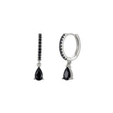 LIGHT LUXURY TEARDROP DIAMOND FRENCH EARRINGS_CWAJE1718