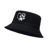 SIMPLE LOVE DOG PAW BUCKET HAT_CWAH1651