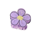 FLOWER GRAFFITI HAIR CLAW CUTE VERSATILE UPDO CLIP_CWMM5002