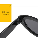 PERSONALIZED TRENDY SUNSHADE OVAL SUNGLASSES_CWASG0315