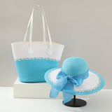 SUMMER ALSO EDITS VACATION FASHION STRAW HAT_CWAH3468