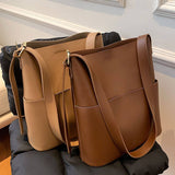 Women Large-Capacity Design Slung Bucket Bag_Cwab0961