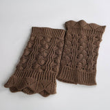 Warm Ballet Leggings High Elastic Stacked Socks_Cwms0749