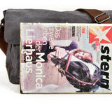 MENS WATERPROOF WAXED CANVAS SATCHEL BAG_CWAB5560