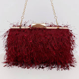 Women Fashion Chain Taseel Shoulder Bag Clutch Bag_Cwab0599