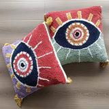 DEVIL EYE PATTERN BOLSTER PILLOW FOR COUCH_CWMM0237