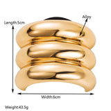 GEOMETRIC METAL HAIR TIE FOR HIGH PONYTAIL STYLE_CWAHA6233