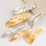 FASHIONABLE METAL HAIR CLIP WITH GEOMETRIC DESIGN_CWAHA6239