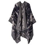 FAUX CASHMERE SCARF WARM SHAWL CASHMERE CAPE_CWASC2229