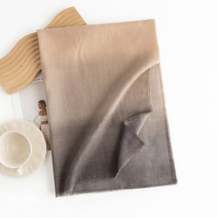GRADIENT WINTER SCARF WARM STYLISH WRAP_CWASC0437