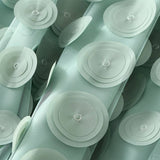 3D POLKA DOT TULLE A LINE FLARED MIDI SKIRT_CWBMS0379