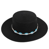 SUN PROTECTION BEACH VACATION STRAW HAT_CWAH1202