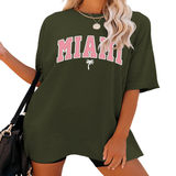 FUNNY LETTER PRINT T SHIRT FOR WOMEN LOOSE FIT_CWTTS1459