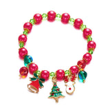 CHRISTMAS BELL WREATH PULL OUT BRACELET_CWAJE2392