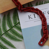 ACRYLIC SQUARE MULTI COLOR BAG CHAIN BAG STRAP_CWMM5093