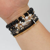 Cwaje05683_Boho Handmade Beaded Bracelet Set 6Pcs Women