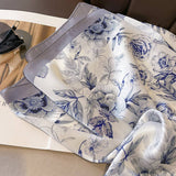 BOHO PRINT SCARF SUNPROOF TRAVEL WRAP FOR WOMEN_CWASC0532