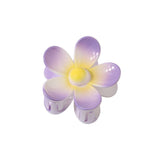 Plumeria Claw Clip Tropical Flower Hair Accessory_Cwmm4992