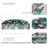 ACETATE SHEET COMB THICK GRADIENT TEETH HAIR COMB_CWAHA4190