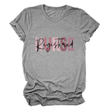 Trendy Plus Size T-Shirt For Women, Short Sleeve_Cwdsd8363