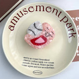 CREATIVE BASEBALL ACETATE CLAW CLIP CUTE FUN_CWAHA5832