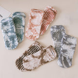 Women Yoga Anti-Slip Tie-Dyed Sports Socks_Cwms0245