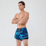 MENS HIGH WAIST QUICK DRY SWIM TRUNKS PLUS SIZE_CWMM6765