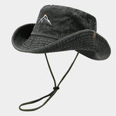 Washed Uv Protection Hat For Hiking Fishing_Cwah3841