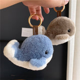 CUTE PLUSH BABY WHALE CAR KEYCHAIN PENDANT_CWMM2479