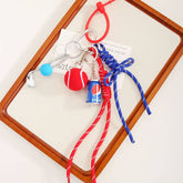 SPORTY MINI COLA BOTTLE GOLF BALL KEYCHAIN_CWMM7766