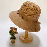 SUMMER CREATIVE DOME SUN HAT FOR WOMEN_CWAH3582