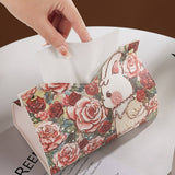 NEW HOUSEHOLD CUTE CARTOON RABBIT TISSUE BOX_CWMM2243
