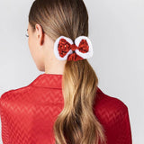 8Pcs Xmas Plush Hair Scrunchies Jingle Bells_Cwaha07590