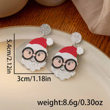CHRISTMAS SIMPLE AND VERSATILE CARTOON EARRINGS_CWAJE1833
