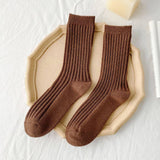SOLID COLOR ALL MATCH WARM STACKED SOCKS_CWMS1064