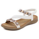 Casual Anti Skid Fashion Rhinestone Sandals_Cwshs0541