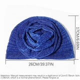 NEW LADIES BRIGHT SILK LARGE FLOWER HEADSCARF_CWASC2428