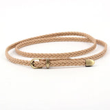 Vintage Woven Slender Belt For Dresses_Cwabe0189