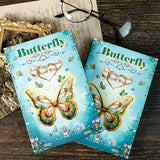 SUN BUTTERFLY SERIES PORTABLE TRIFOLD NOTEBOOK_CWMM1841