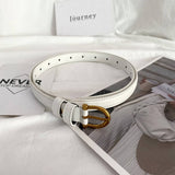 RETRO FASHION SIMPLE DECORATIVE THIN BELT_CWABE0662
