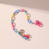 BOHO SHELL TASSEL ANKLET HANDMADE CHAIN DESIGN_CWMM6340