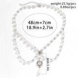 PEARL BEADED NECKLACE WITH PENDANT_CWAJE1157
