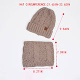 OUTDOOR COLD PROTECTION HAT AND SCARF SET_CWASC1121