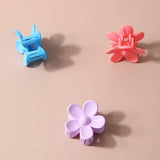 MINI MATTE FLOWER HAIR CLAW CLIP CUTE SIDE CLIP_CWMM4990