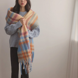 THICK BRUSHED AC SCARF SWEET WINTER WRAP_CWASC2694