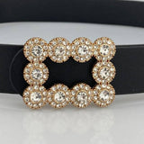Women Fashion Diamond Buckle Joker Wide Belt_Cwabe0122