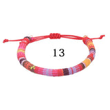 BOHEMIAN ETHNIC STYLE COLORFUL HANDWOVEN BRACELET_CWMM0538