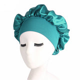 NEW WIDE BRIMMED NIGHTCAP WITH HEADBAND_CWAH1486